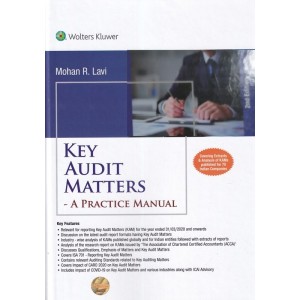 Wolter Kluwer's Key Audit Matters: A Practice Manual [HB] by Mohan R. Lavi